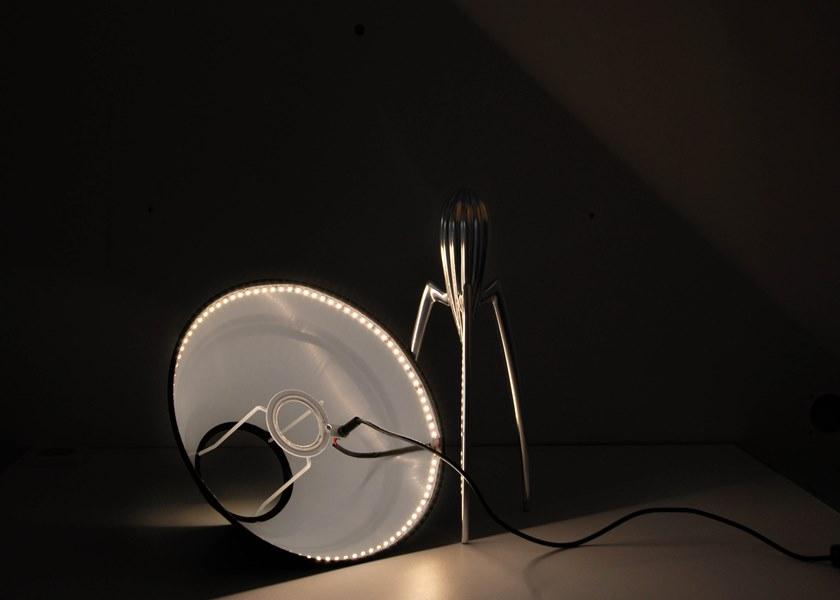 betec Licht Светодиодная настольная лампа из ткани и латуни sun-id-1355879 - Вид №7