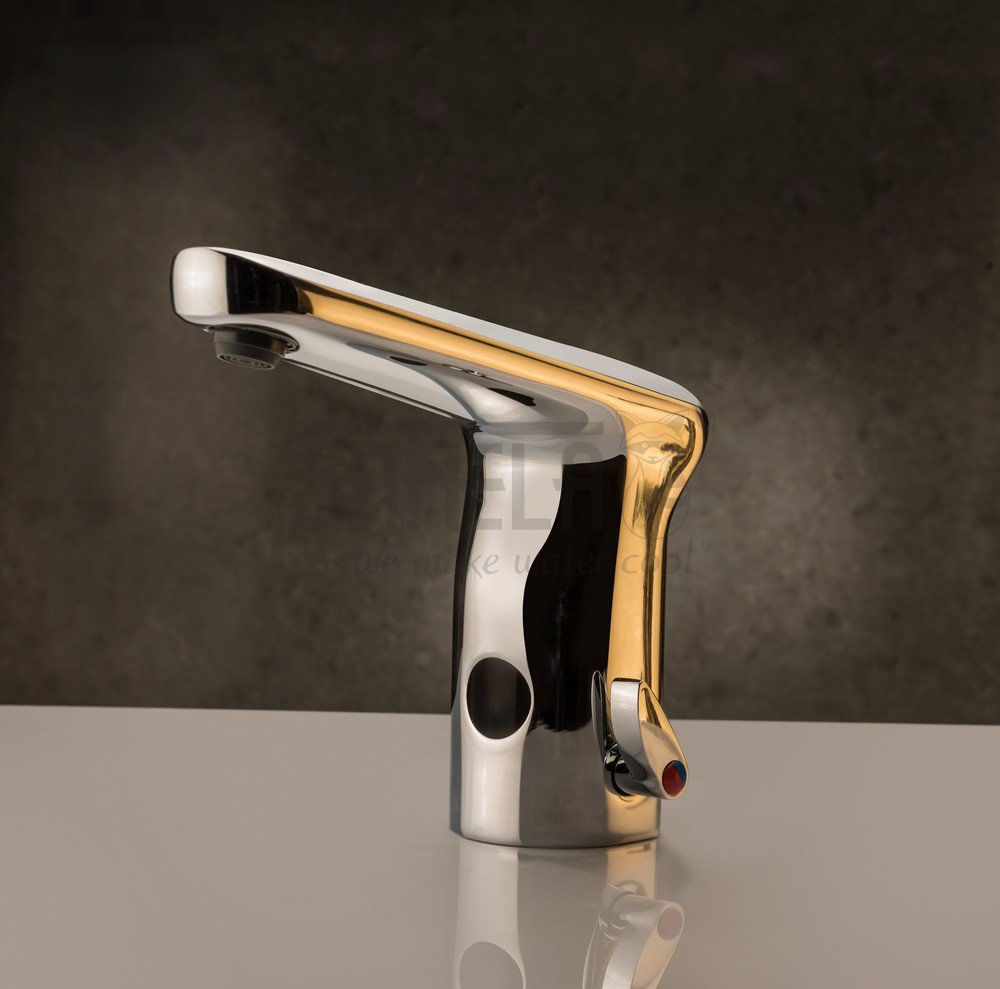 03370 Автоматический смеситель с рычажком для настройки температуры воды, 24 В пост. SANELA  - Вид №2