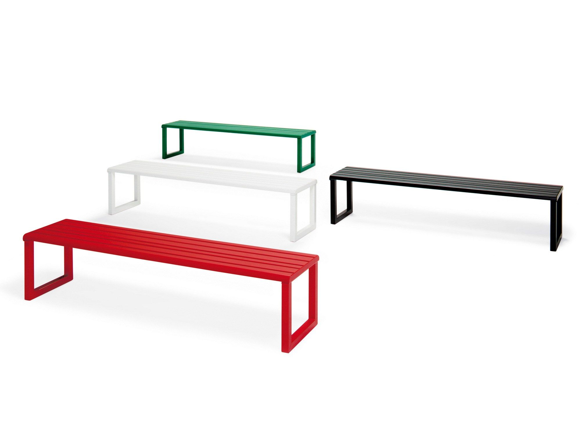 Алюминиевая скамья Urbantime Портфель.h24 ARCH-00055910 - Вид №3