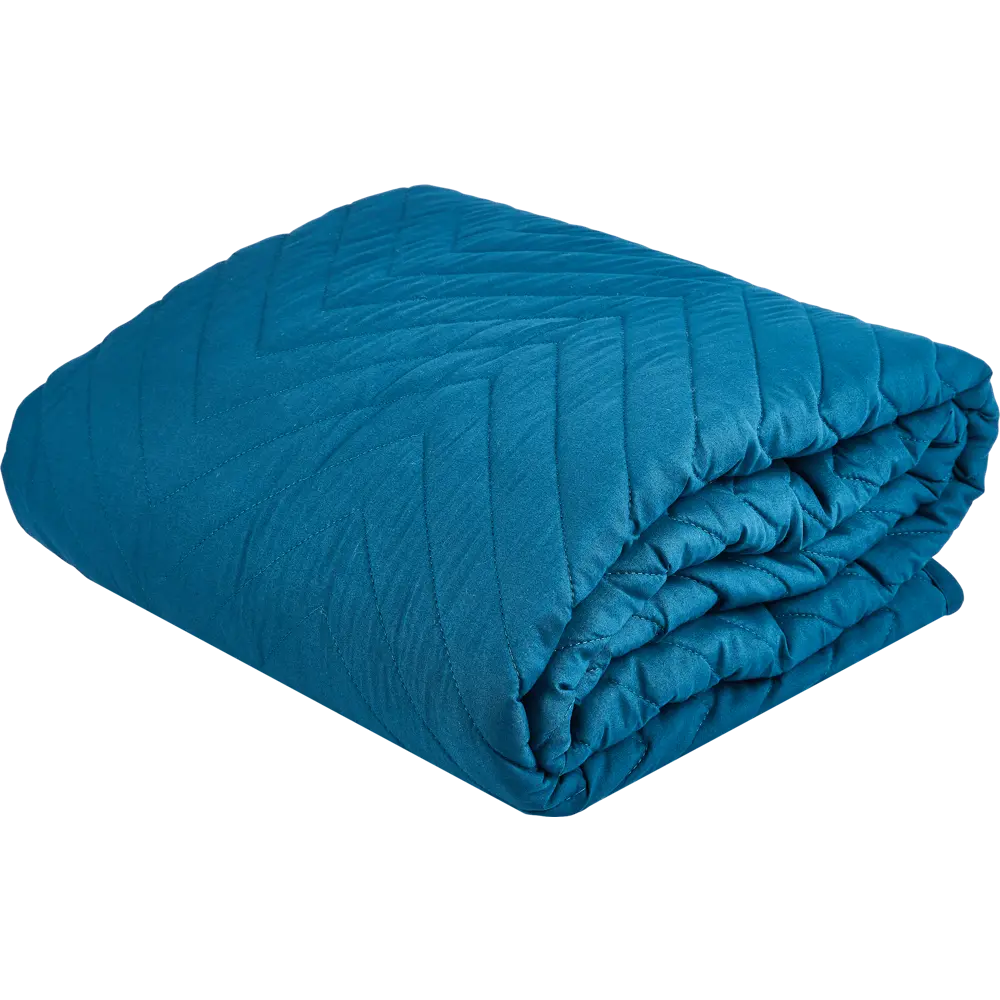 Покрывало Нью 200x240 см микрофибра цвет синий Ibiza 1 SEASONS STLM-2211683