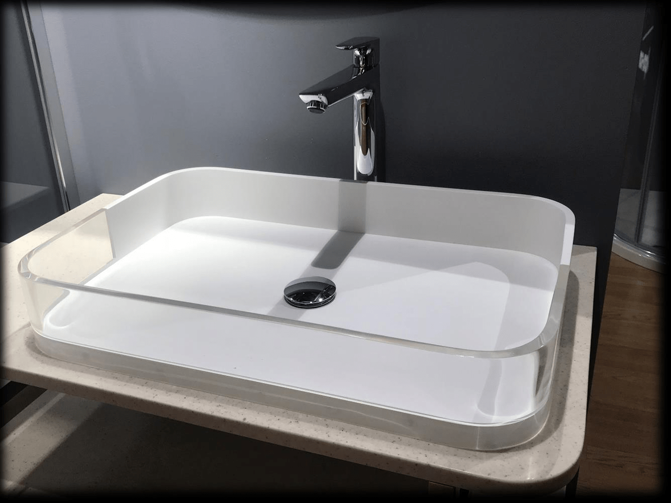 00923 Накладная раковина на столешницу  овальная Kolpa-San  - Вид №1