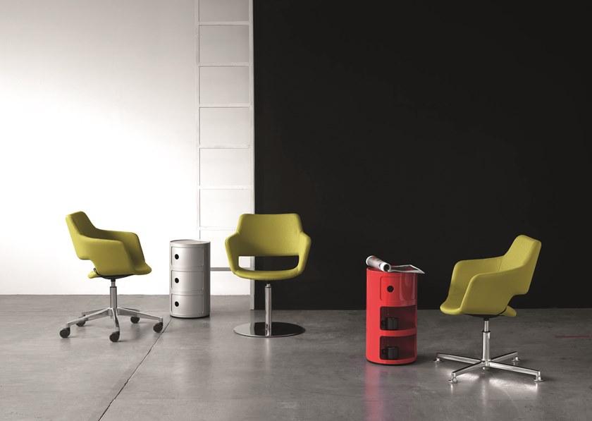 VAGHI Кресло вращающееся с 4-мя спицами Wizard Wzo4k - Вид №3