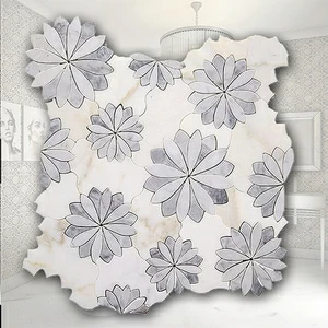 МОЗАИКА ИЗ МРАМОРА FIO-2 SKALINI FIORE