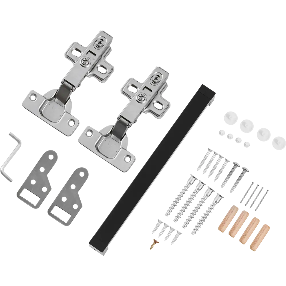 Шкаф навесной Виль 50x67.6x28.6 см МДФ цвет графит Santreyd STLM-2127282 - Вид №12