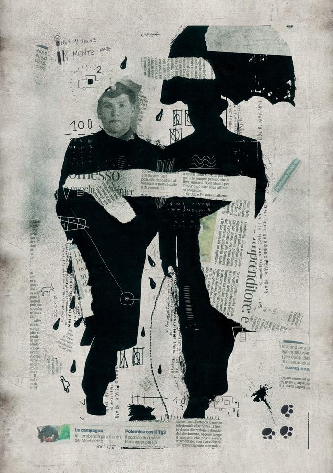 MOMENTI Авторский художественный принт Crazy home paintings Eb-003 - Вид №1