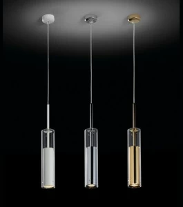 BOVER Светодиодная подвесная лампа из боросиликатного стекла