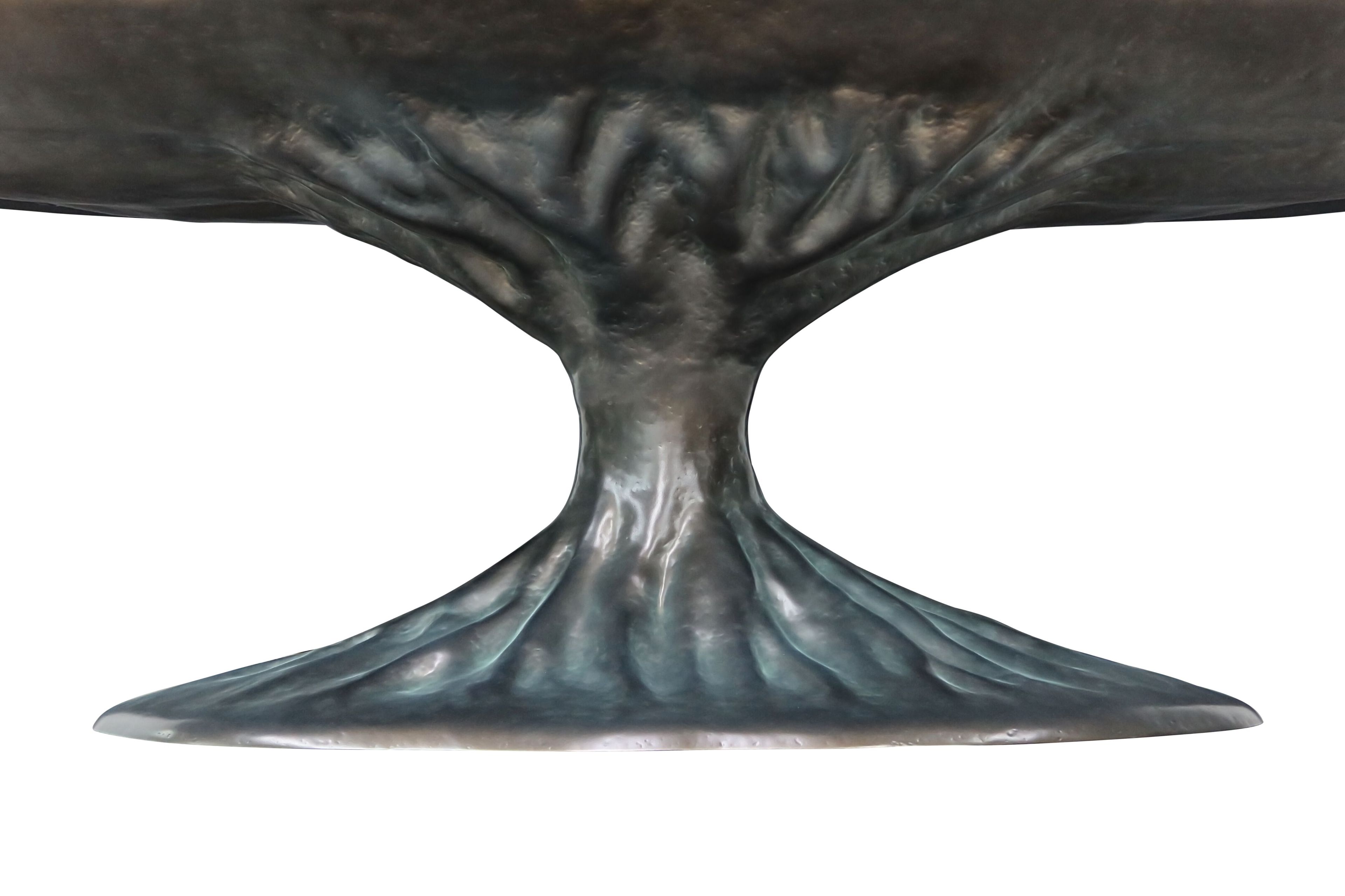 Обеденный стол из дерева и стекловолокна KARPA бонсай ARCH-00123044 - Вид №2