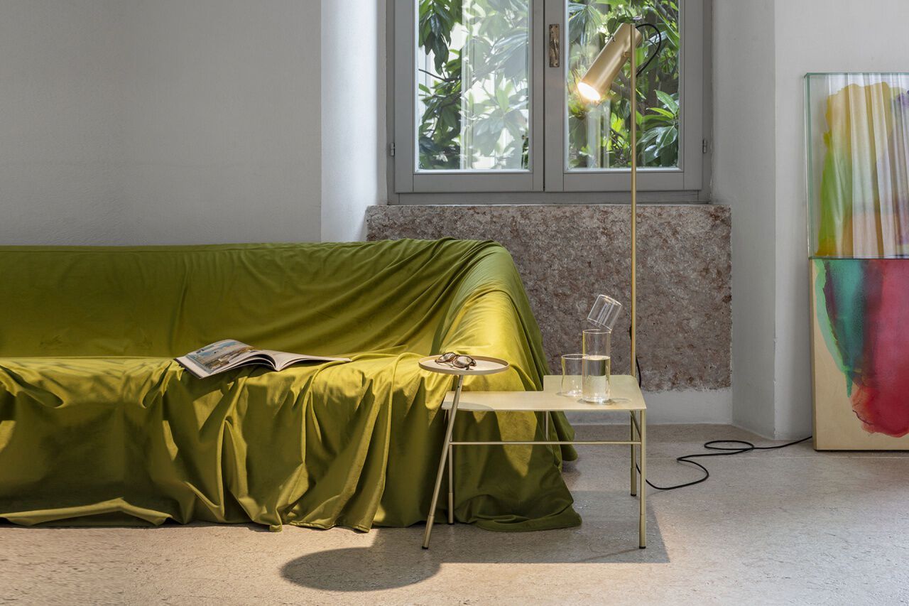 Металлический журнальный столик / торшер Mogg DASÈ ARCH-00064000 - Вид №3