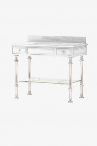 100520 Напольная раковина стоящая прямоугольная Waterworks