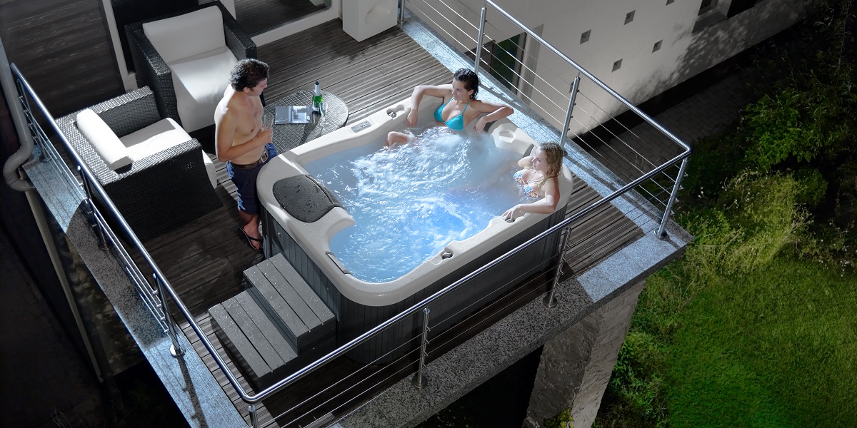 Минибассейн с гидромассажем Sun Plus 8SNA2N0 Gruppo Geromin - Вид №1