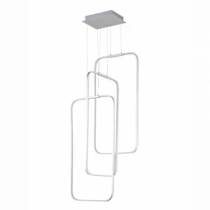 Подвесной светодиодный светильник Donolux DL18559/03 D520 SBS M DONOLUX ДИЗАЙНЕРСКИЕ, DL18559 073017 Серебро