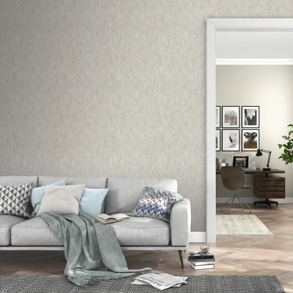 Обои флизелиновые Rasch Andywandy серые 0.53 м 458022 STLM-2187809 - Вид №2