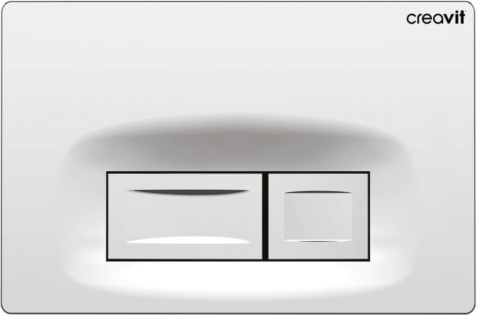 GP3004.00 Кнопка для инсталляции ORE хром глянец Creavit Ore  - Вид №1