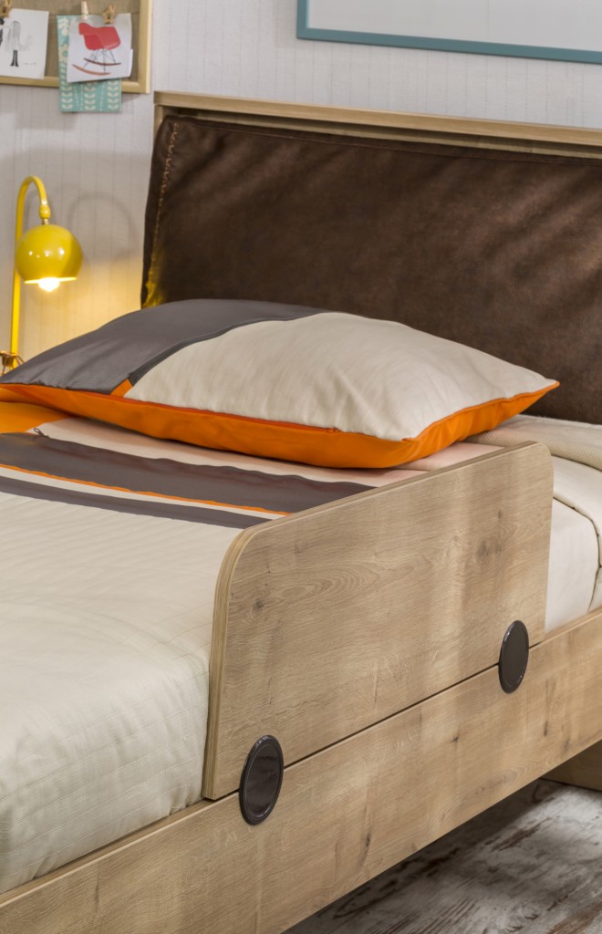 Бортик для кровати защитный орех Mocha CILEK MOCHA 00-3832419 Бежевый Santreyd  - Вид №1