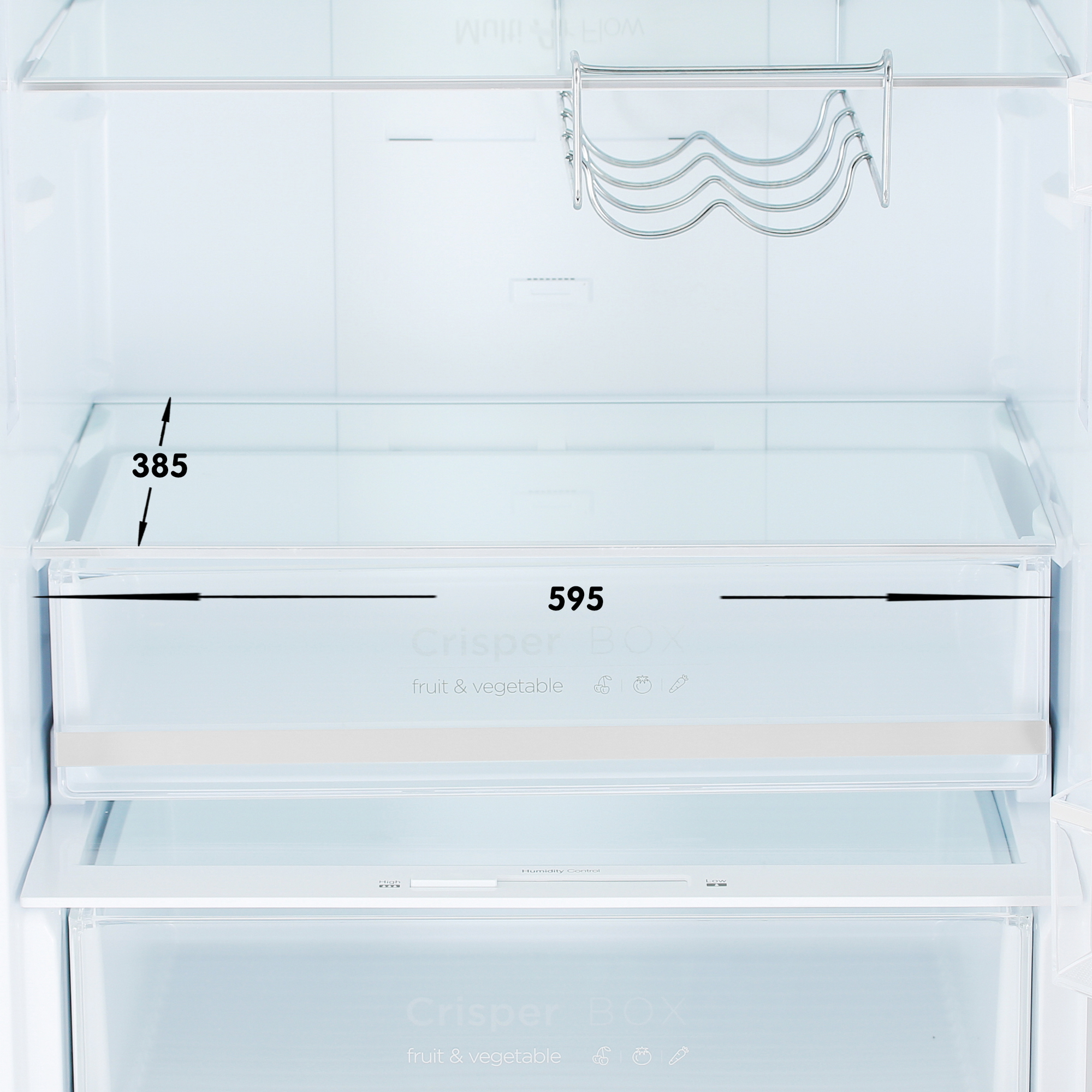 5401279 Холодильник с морозильником   DEXP B4-44AMG серебристый STDN-0051278 - Вид №8