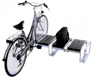 Euroform W Крепление для велосипедов из стали и дерева  196