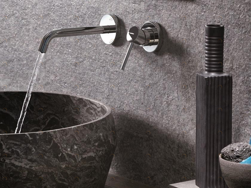 newform Смеситель для раковины настенный, однорычажный, сливной Xt 4230e