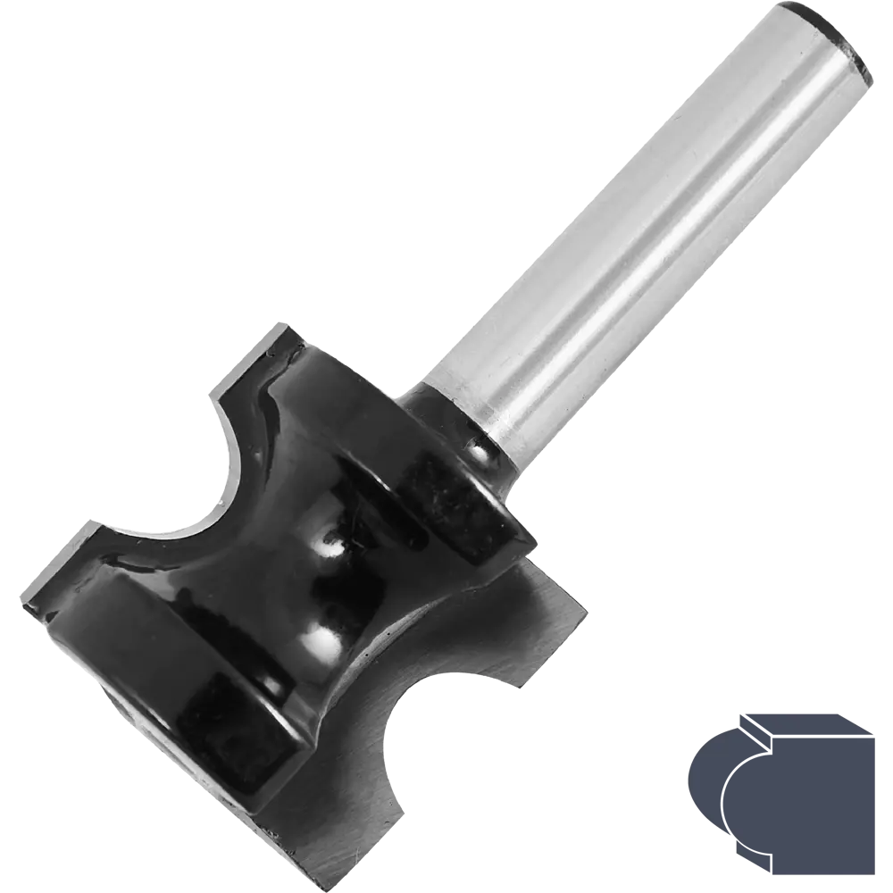 Фреза кромочная полустержневая Santreyd для обработки дерева 25,4×22 мм 85635443 STLM-0844284