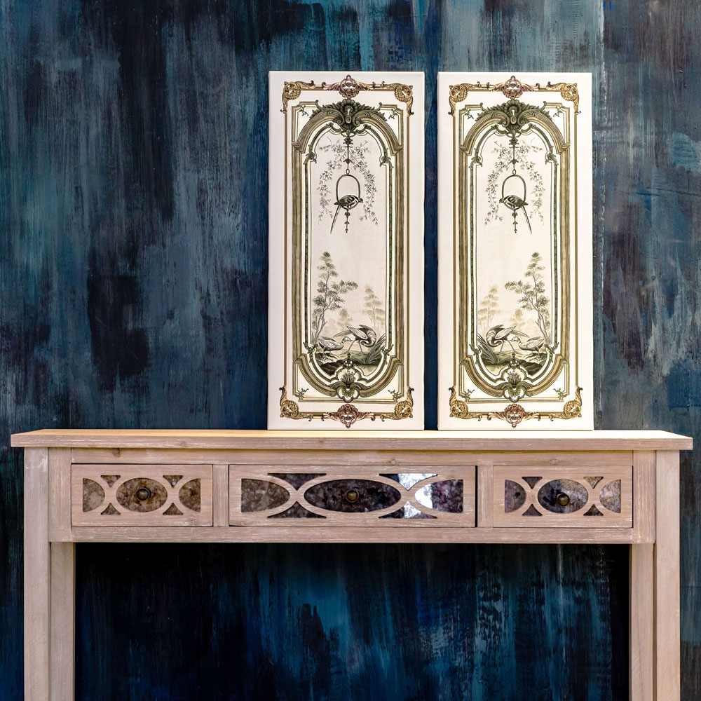 6111226 Картина «Шинуазри, часть 2» (холст, галерейная натяжка) Object Desire  - Вид №3