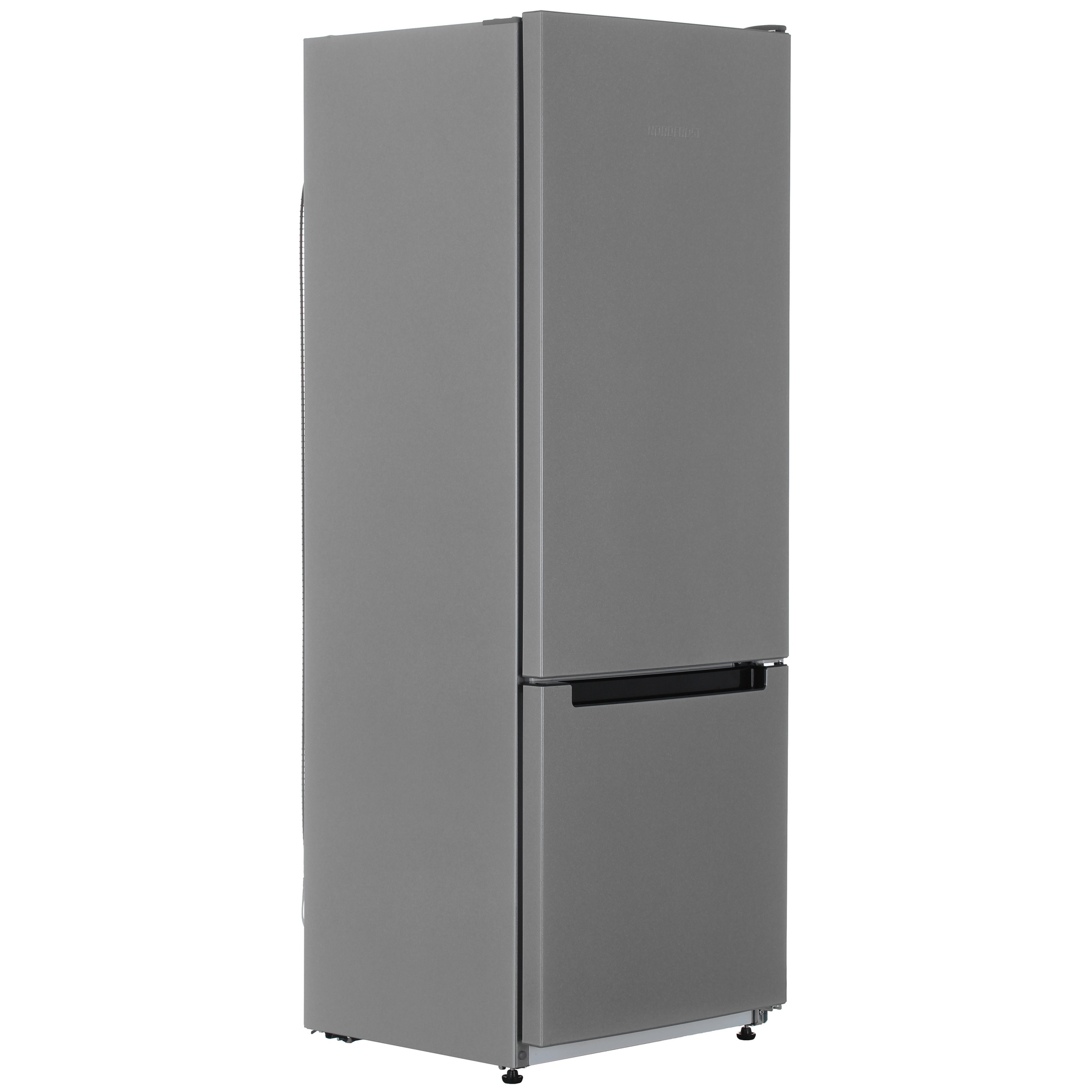 9055867 Холодильник с морозильником   Nordfrost NRB 122 S серебристый STDN-0064442