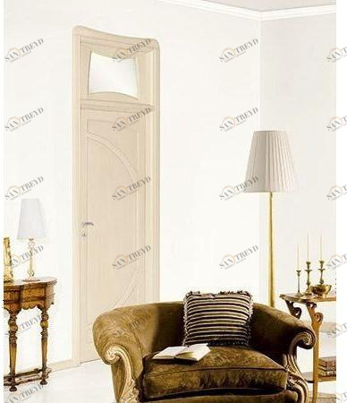 LEGNOFORM Дверь из лакированного массива дерева с фрамугой Liberty sun-id-1444182