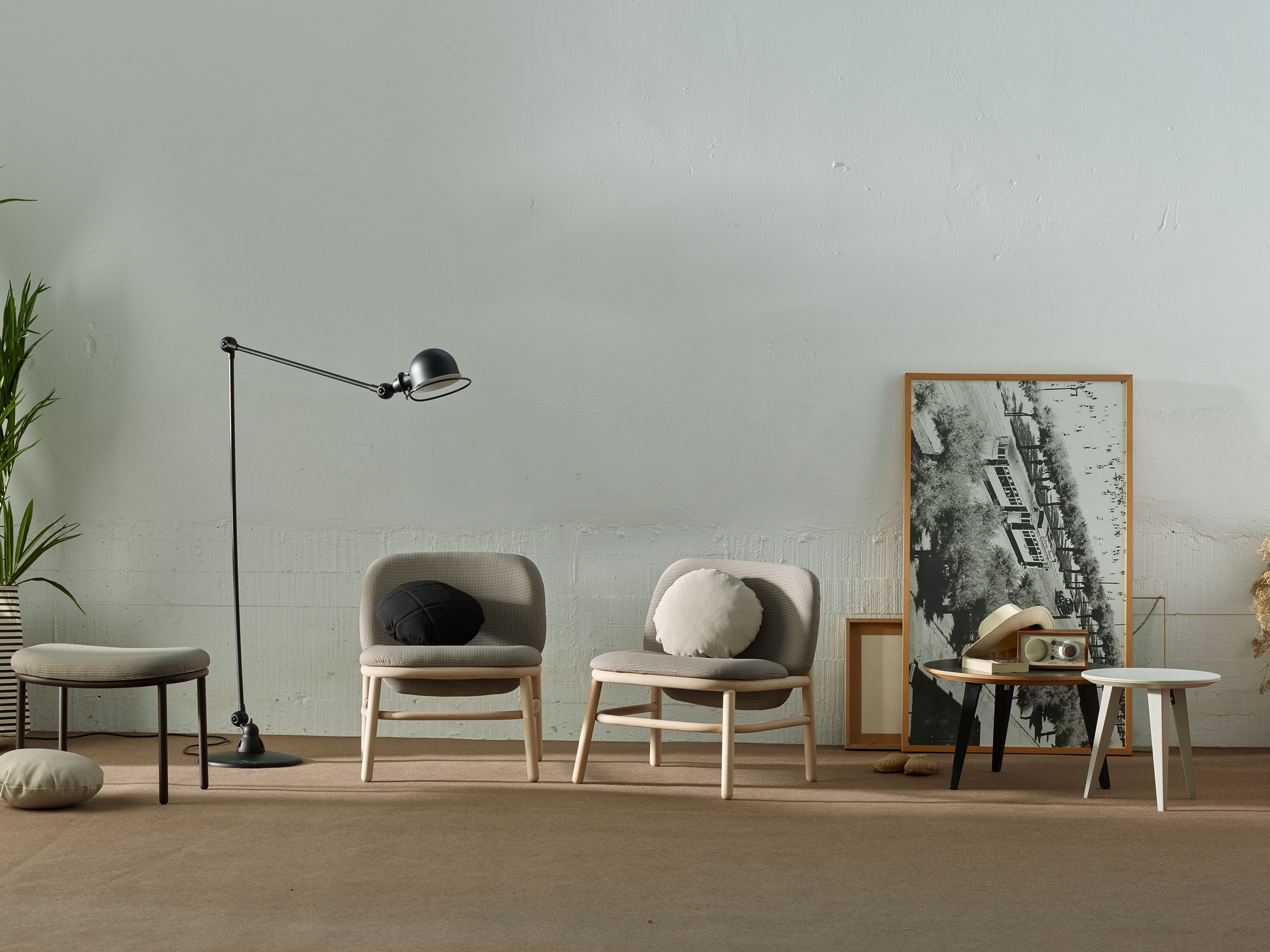 Тканевый стул ONDARRETA шерсть ARCH-00144548 - Вид №5