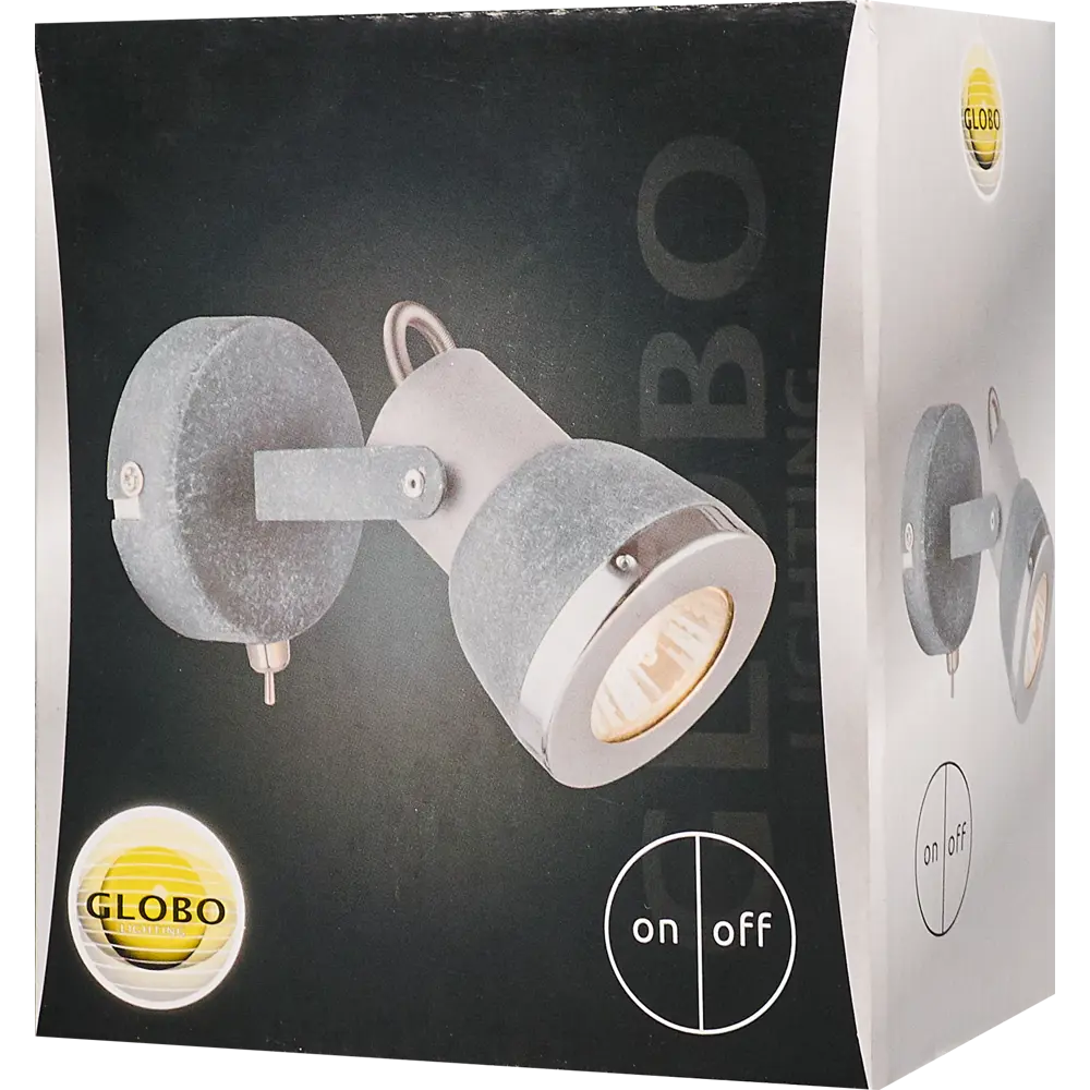 Спот GLOBO 57000-1 GU10 1x50W серый Santreyd STLM-2052672 - Вид №6