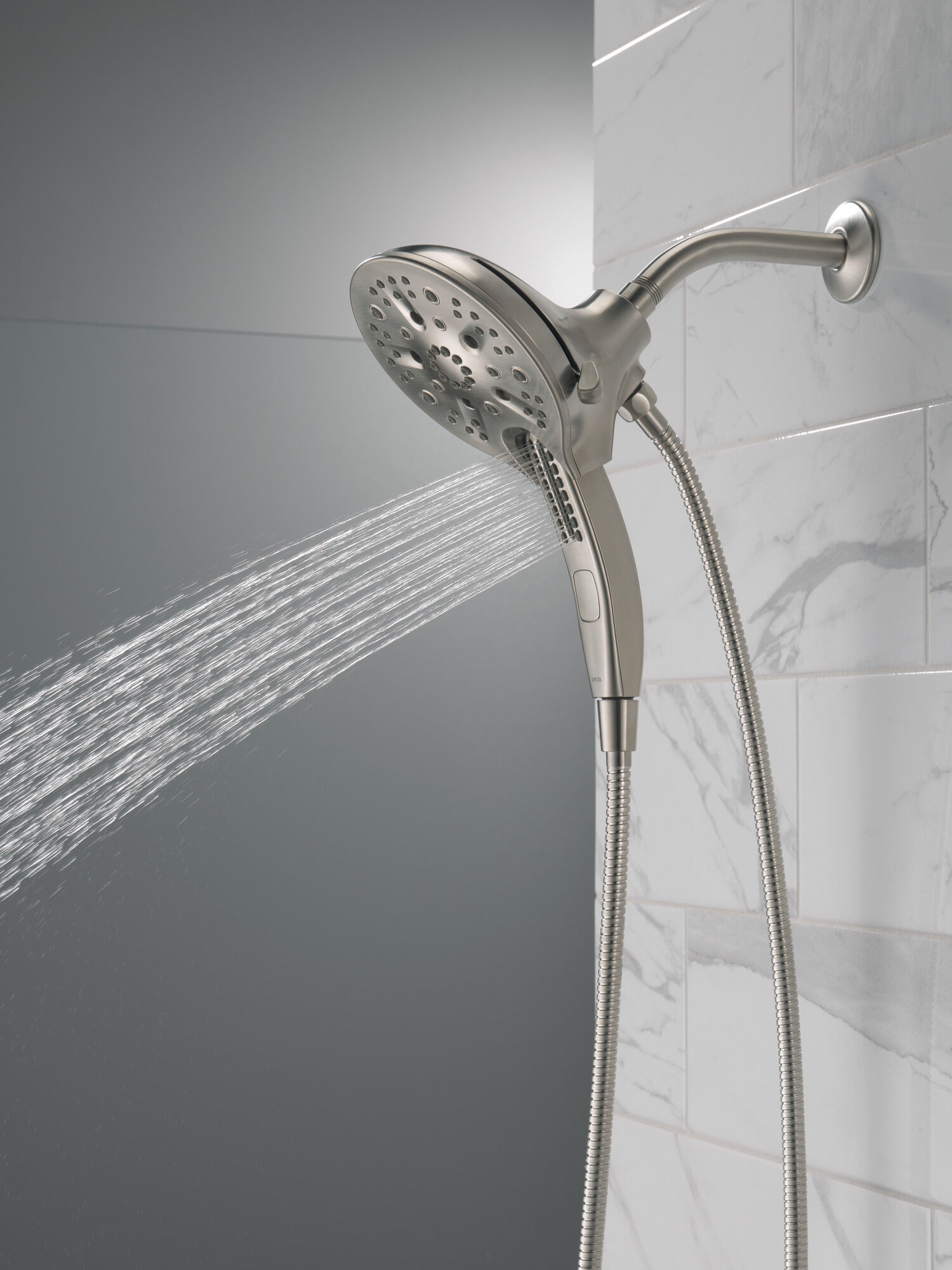 In2ition® H2Okinetic® Душ два в одном с 5 настройками Delta Faucet 58620-SS-PK - Вид №14