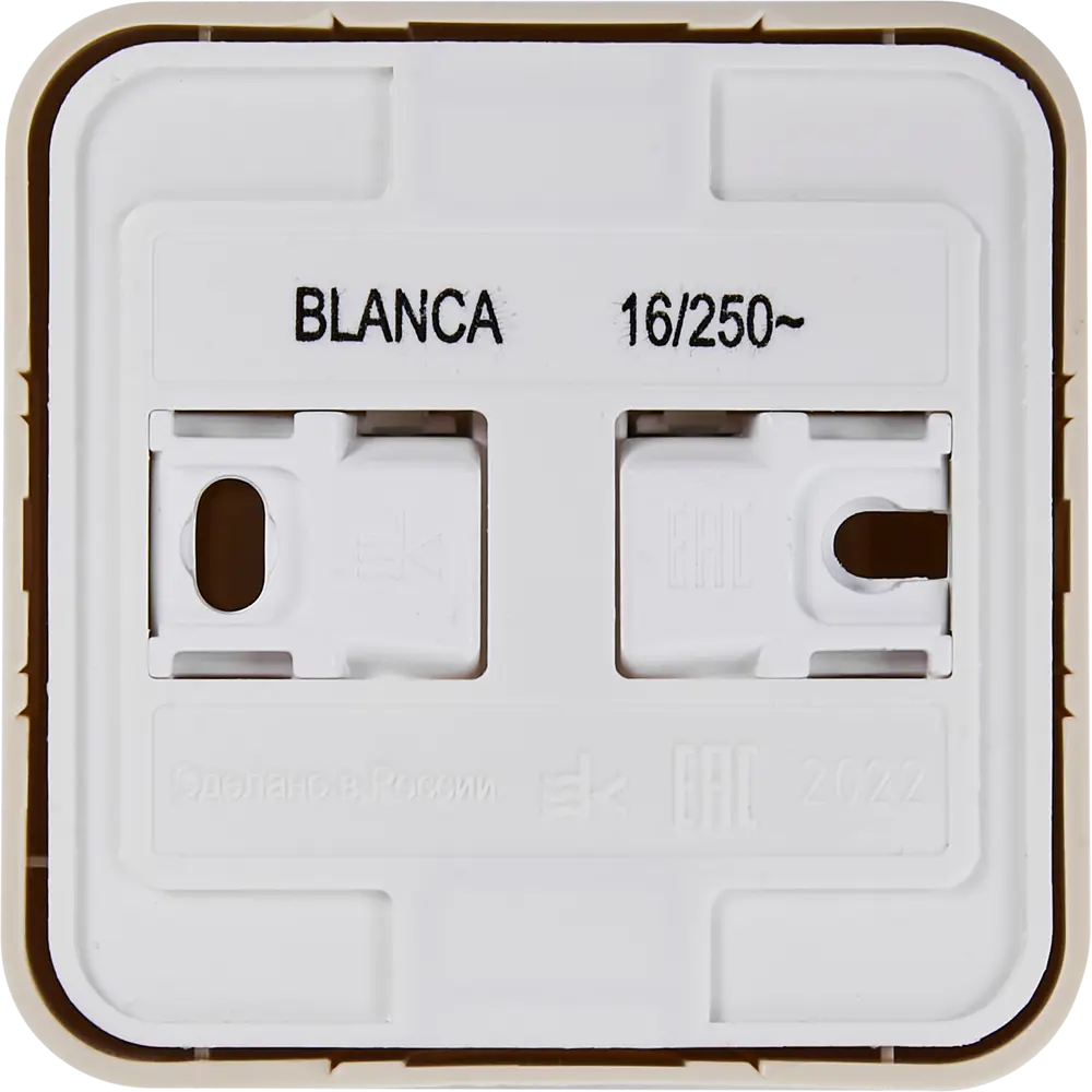 Розетка накладная Schneider Electric Blanca с заземлением цвет бежевый 86720931 STLM-2028640 SYSTEME ELECTRIC - Вид №3