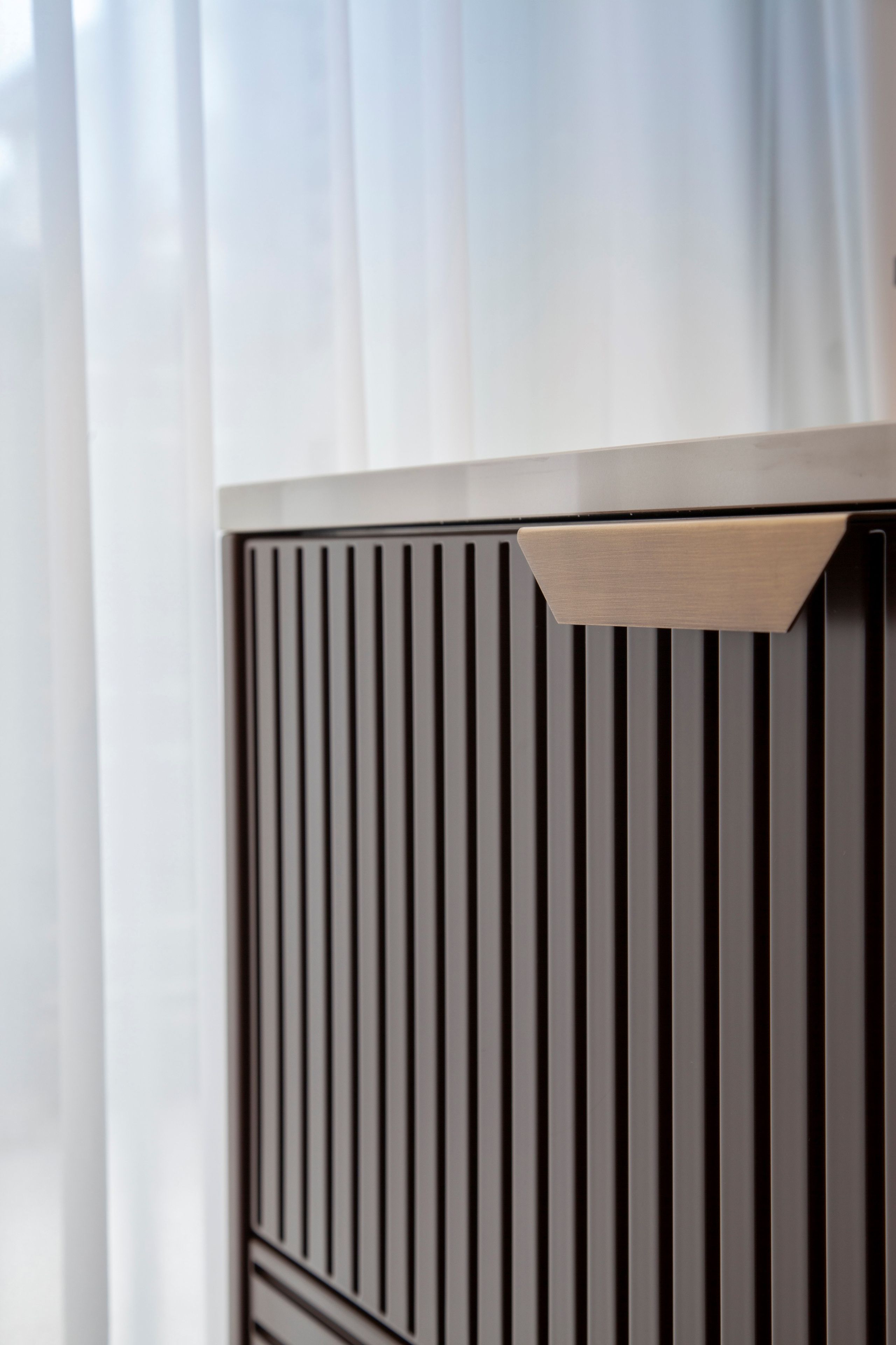 Двусторонняя линейная кухня с центральным островом TM Italia Cucine Miuccia ARCH-00032598 - Вид №14