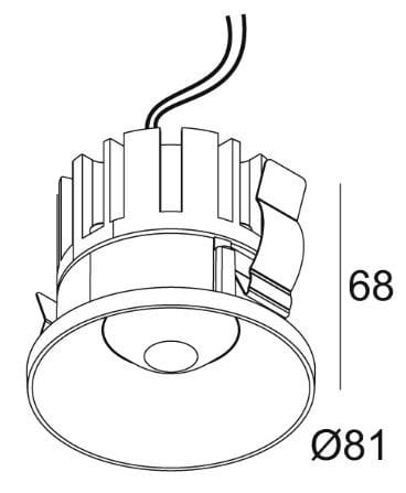 Круглый светодиодный светильник Deltalight Artuur ARCH-00023976 - Вид №4