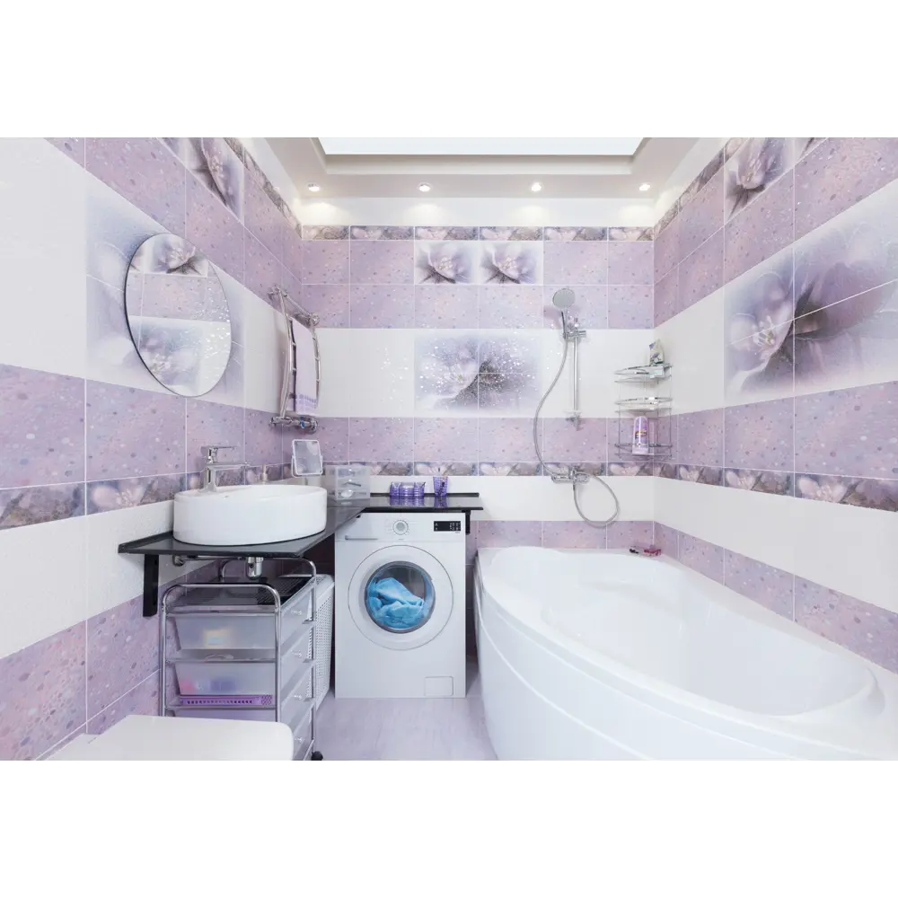 Раковина накладная Salsa Basin, керамика, 44 см, цвет белый Santreyd STLM-2040642 - Вид №5