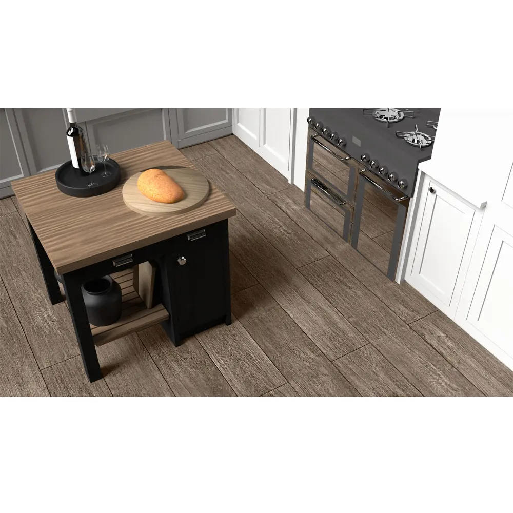 KREAFORTA SPC плитка Дуб Агура - влагостойкое напольное покрытие 89395118 STLM-1566146 - Вид №7