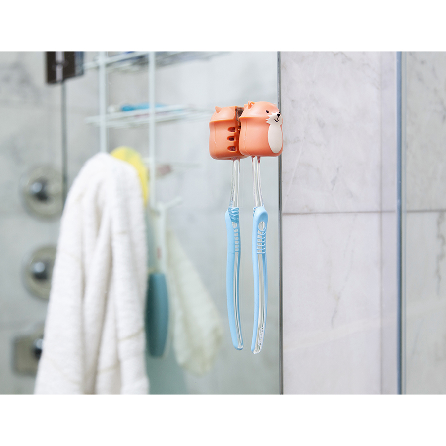 HH25-FX Держатель для зубной щетки fox подвесной Kikkerland  - Вид №2