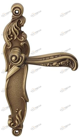 LINEA CALI' Ручка из хромированной латуни на пластине Nature sun-id-1404504