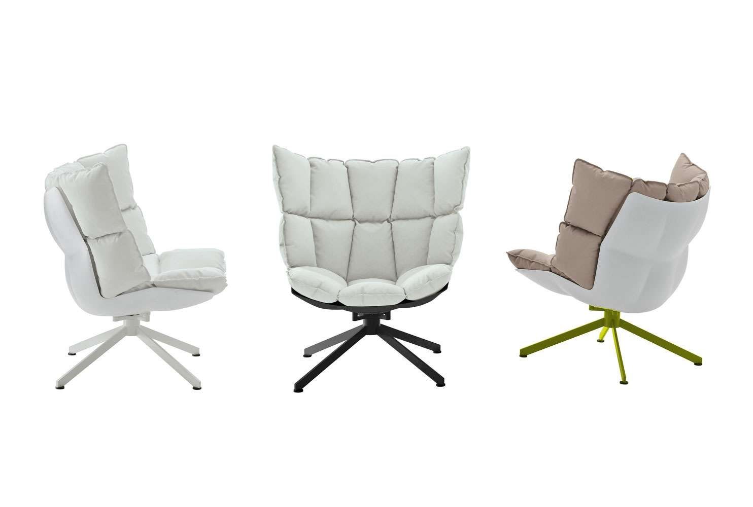 Вращающееся кресло с высокой спинкой B&B Italia Husk ARCH-00147441 - Вид №6