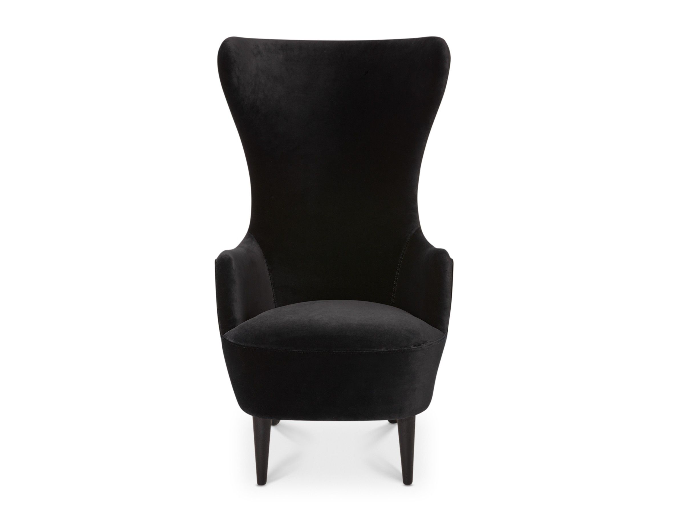 Тканевое кресло-шпагат Tom Dixon Wingback ARCH-00030040