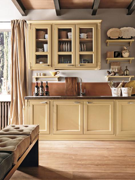 Martini Interiors Кухня из лакированной древесины на заказ с ручками Convivio sun-id-1438032 - Вид №3