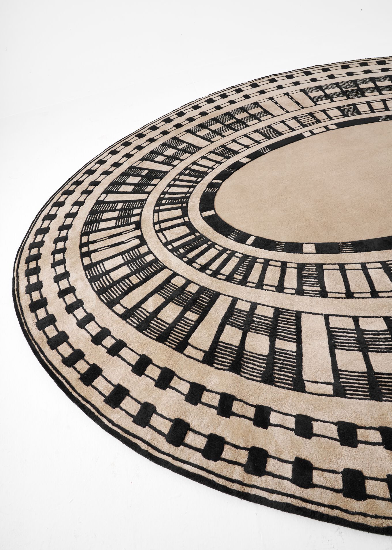 Ковер ручной работы из шерсти и шелка Tapis Rouge памятники ARCH-00034082 - Вид №3