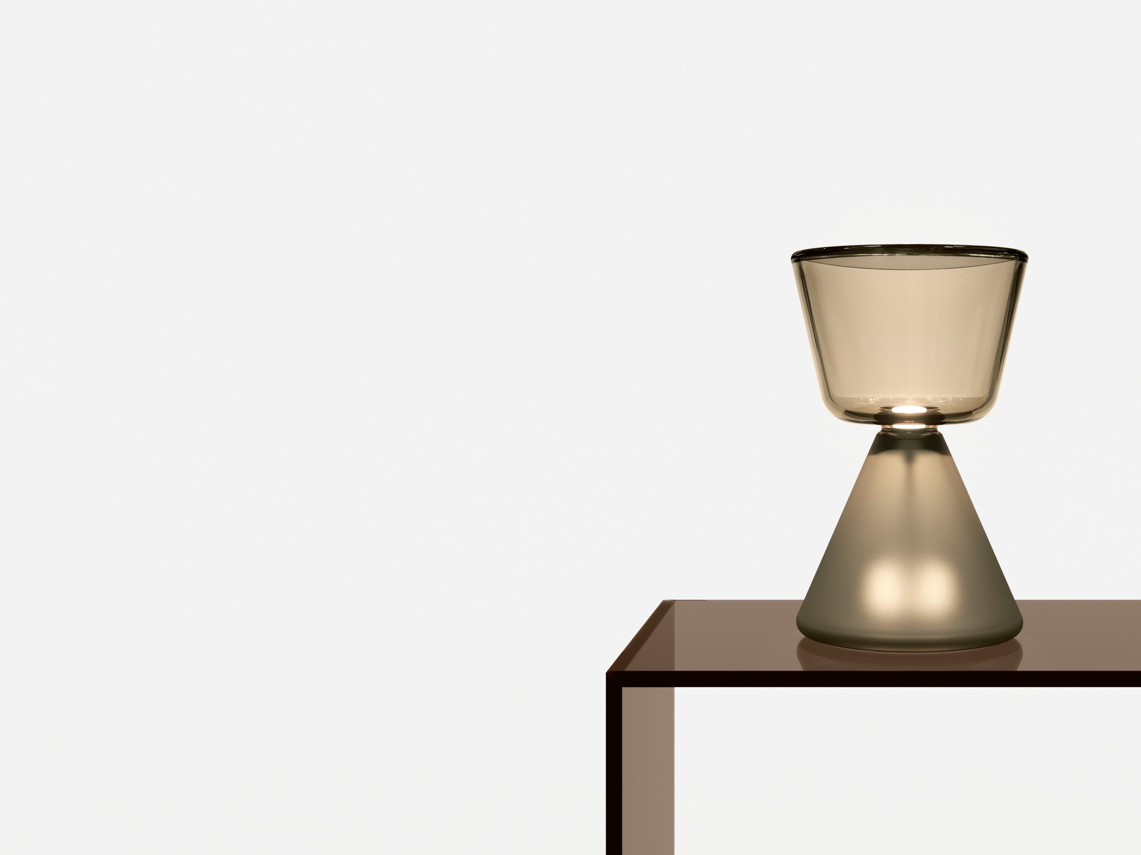 Выдувное стекло Dimmable LED настольная лампа Tonelli Design ROOK ARCH-00137429