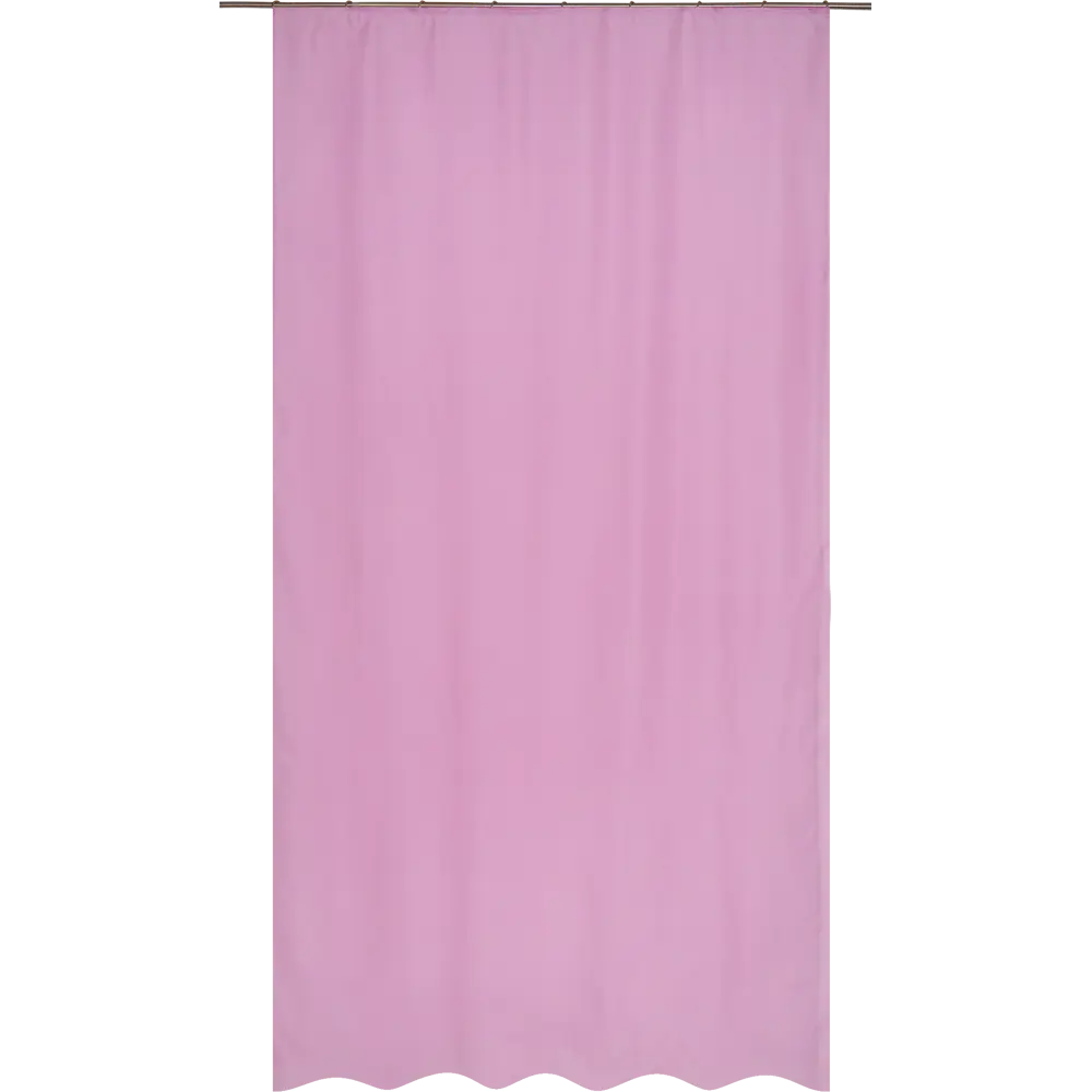 Тюль на ленте «Polyone» 140X260 см цвет тёмно-розовый Santreyd STLM-2073784