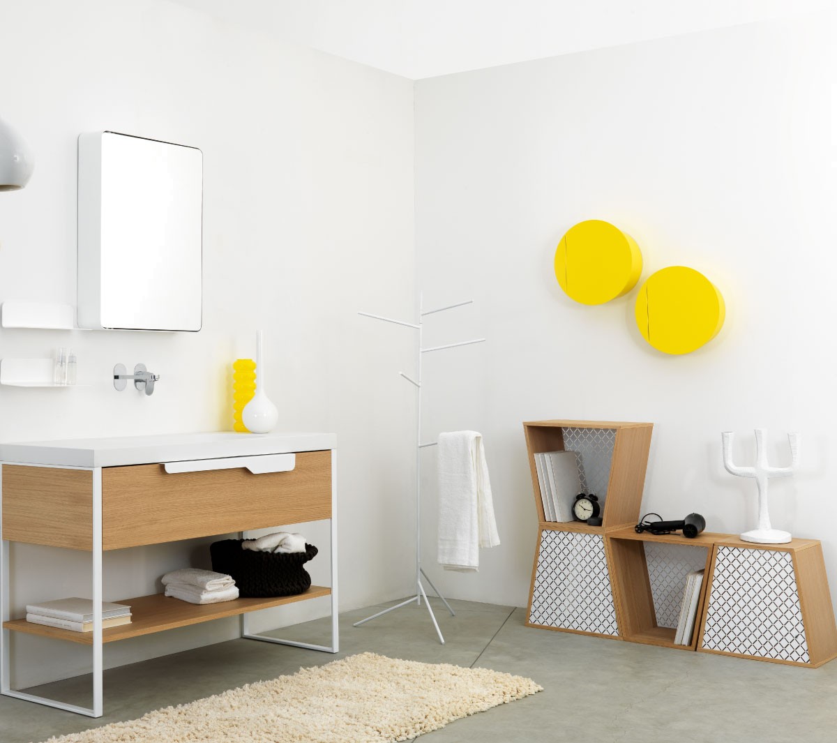 Ex.T Bon Bon Настенный шкаф желтый outlet-exbon16gi  - Вид №4