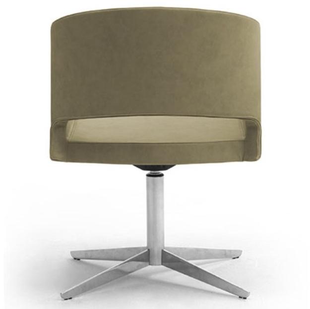 Leyform Кожаное кресло с 4 спицами и подлокотниками Reef 1988 - Вид №4