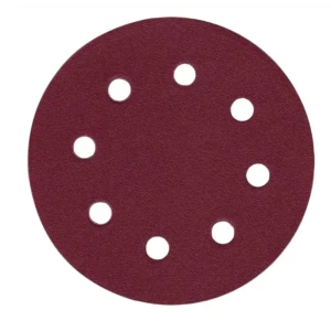 Абразивный круг Velcro Dexter P120, 8 отверстий, D180 мм
