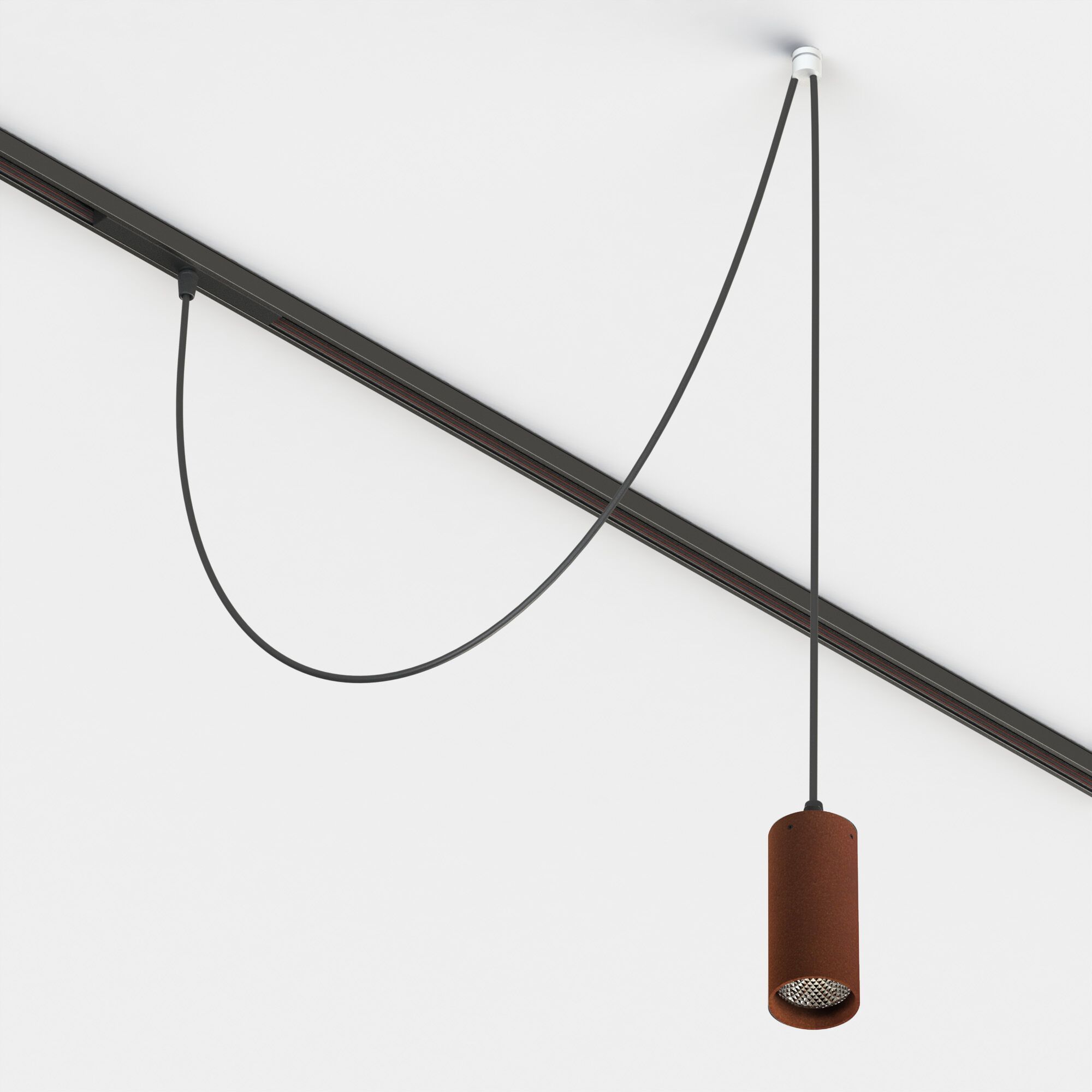 Экструдированный алюминиевый подвесной светильник с регулируемой яркостью Lucifero's мини-трек-потолок ARCH-00133524 - Вид №12