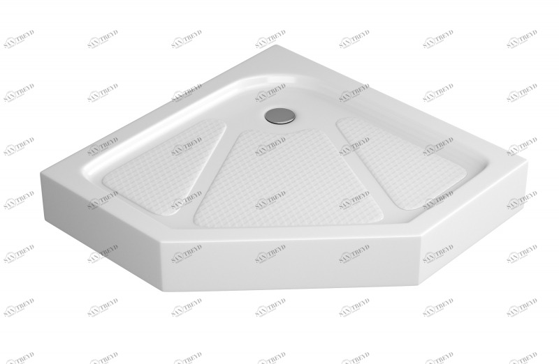 Поддон 900х900х160 для душевого уголка BRAVAT Line BS090.6115A  P39B bravat 