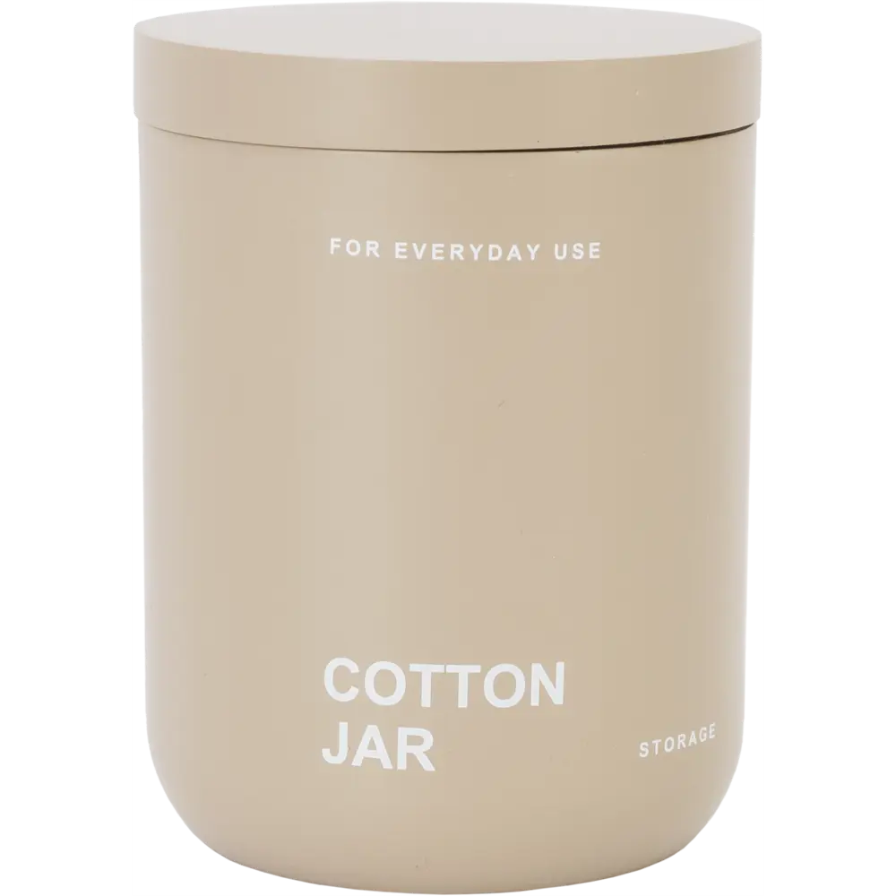 Контейнер для ватных дисков Vidage Kitba цвет бежевый STLM-2017532 - Вид №2