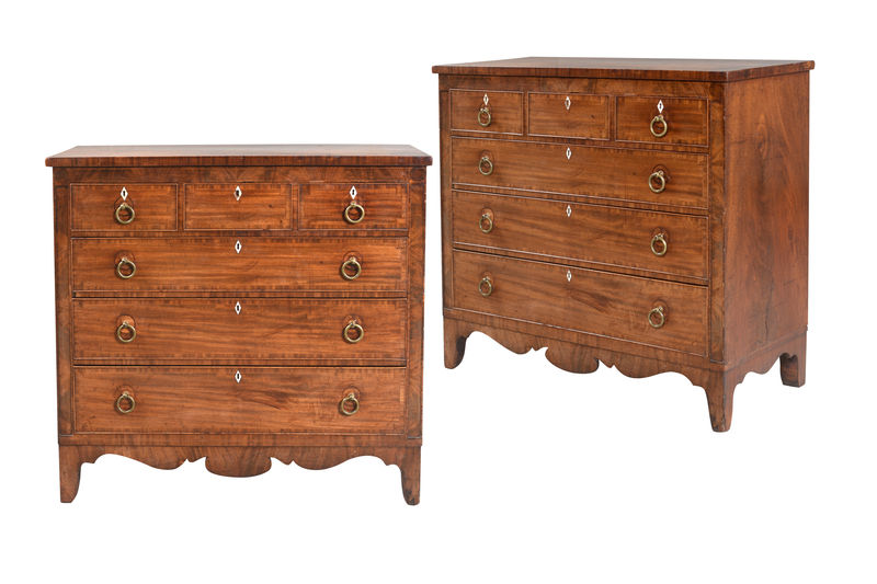 SOR27520 Комод из красного дерева с 3 и 3 ящиками ijlbrown  - Вид №7