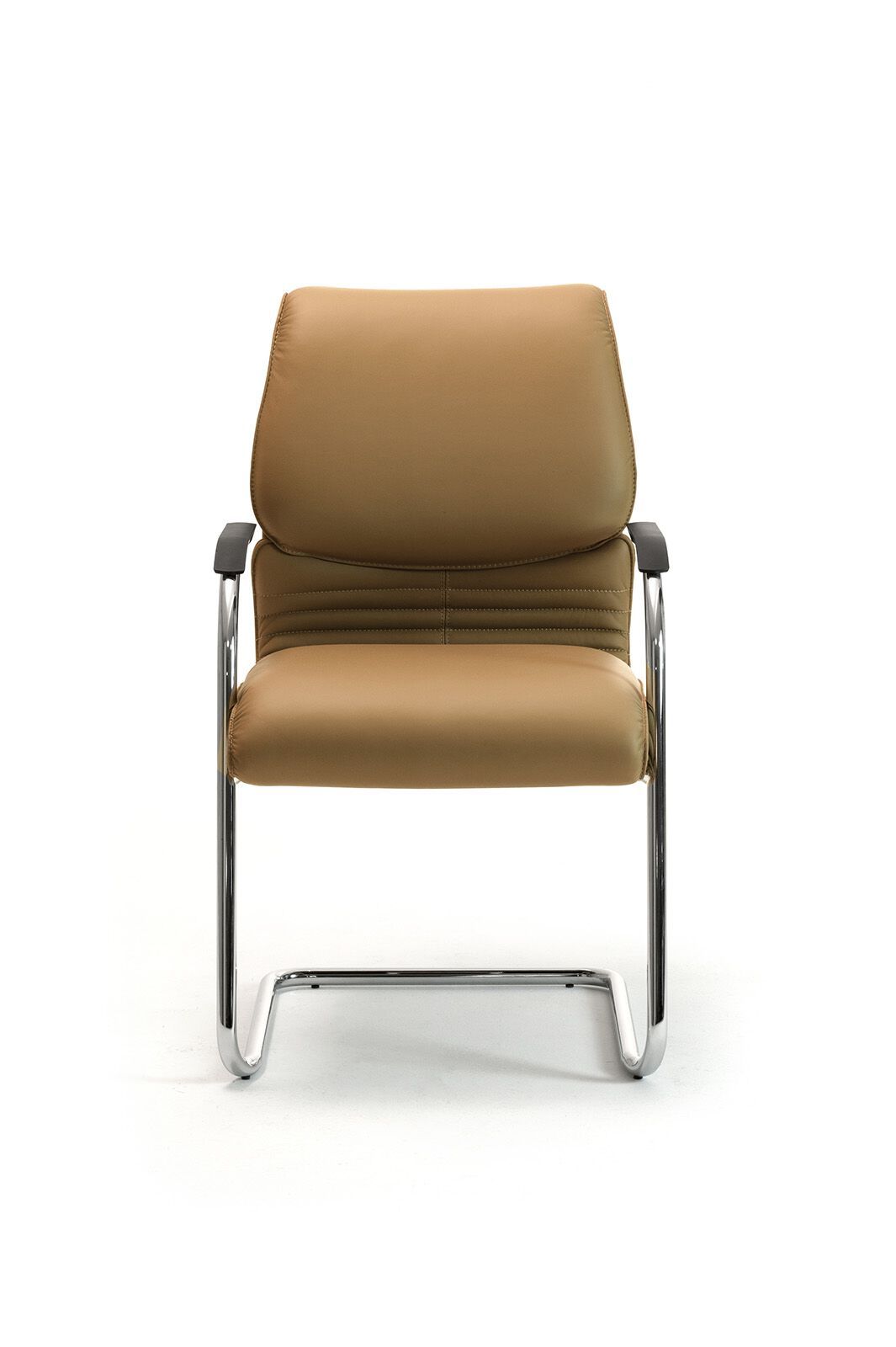 Кожаный консольный стул с подлокотниками Leyform ARCH-00104726 - Вид №1