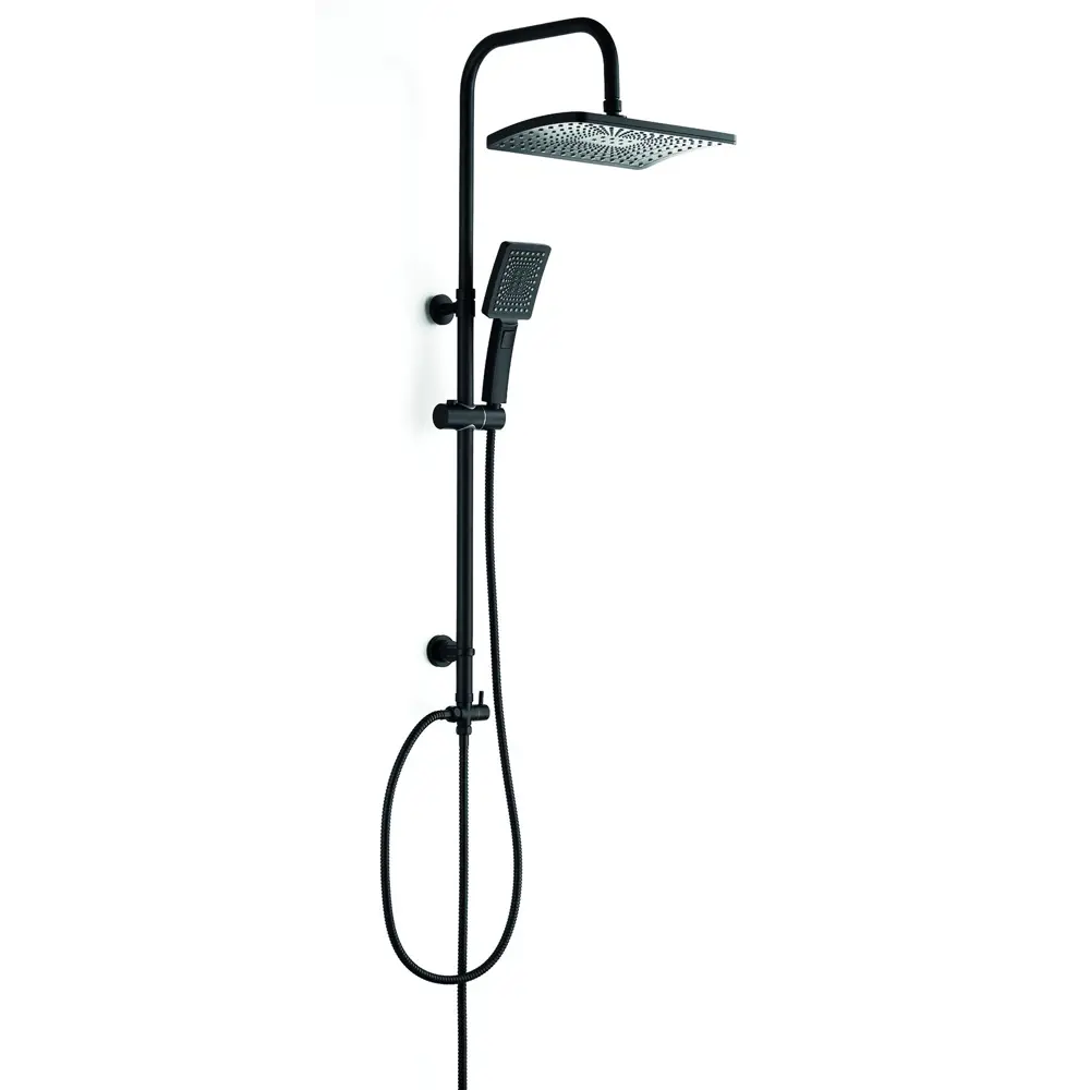 Душевая стойка Osgard Grunan 3 режима цвет черный STLM-2056088